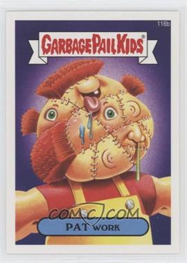 2014 Topps Garbage Pail Kids Series 2 - [Base] #116b - Pat Work