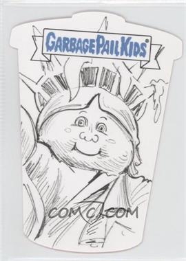 2014 Topps Garbage Pail Kids Series 2 - Die-Cut Sketch Cards #_MAPI - Mark Pingitore /1