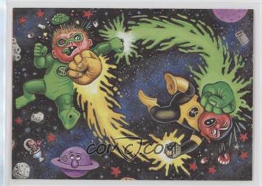 2014 Topps Garbage Pail Kids Series 2 - Superhero Battle Cards #3 - Greed Dee vs. Sines-Troy