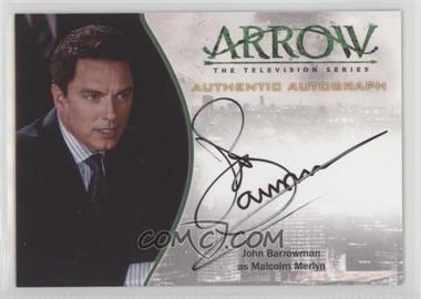 2015 Cryptozoic Arrow Season 1 - Authentic Autographs #A11A - John Barrowman as Malcolm Merlyn