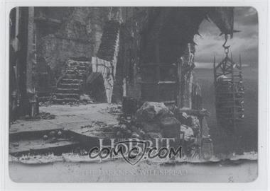 2015 Cryptozoic The Hobbit: The Desolation of Smaug - [Base] - Printing Plate Black #63 - The Darkness Will Spread /1