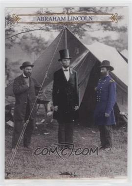 2015 Historic Autographs Civil War - [Base] - 10th Anniversary Embossing #41 - Abraham Lincoln /50