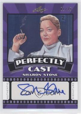 2015 Leaf Pop Century - Perfectly Cast - Purple #PC-SS1 - Sharon Stone /15