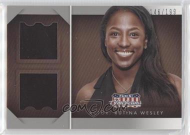 2015 Panini Americana - Dual Materials #DM-RW - Rutina Wesley /199