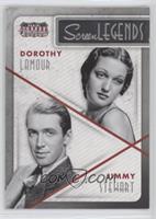 Dorothy Lamour, Jimmy Stewart [EX to NM]