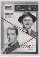 Jimmy Stewart, Mickey Rooney