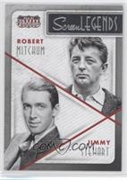 Jimmy Stewart, Robert Mitchum