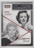 Gene Tierney, Ginger Rogers