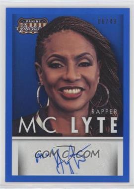 2015 Panini Americana - Signatures - Blue #S-MCL - MC Lyte /49