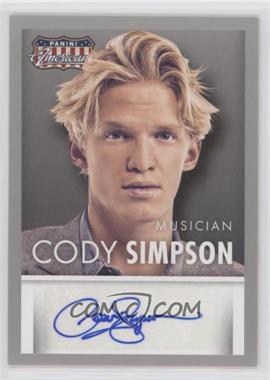 2015 Panini Americana - Signatures #S-CS - Cody Simpson