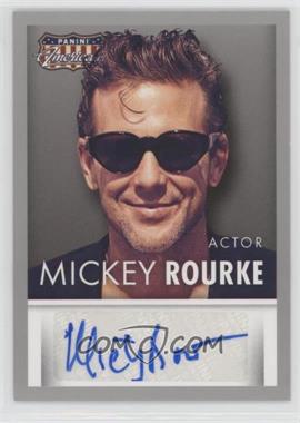 2015 Panini Americana - Signatures #S-MR - Mickey Rourke