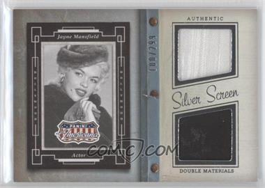 2015 Panini Americana - Silver Screen Materials Double #SD-JMA - Jayne Mansfield /299