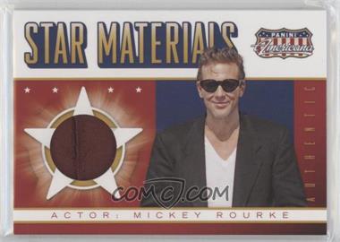 2015 Panini Americana - Star Materials #SM-MR.2 - Mickey Rourke