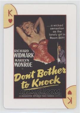 2015 Radio Days Presents Norma Jeane as Marilyn Monroe Playing Cards - [Base] #KH - Don't Bother to Knock