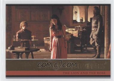2015 Rittenhouse Game of Thrones Season 4 - [Base] - Gold Foil #04 - The Lion and the Rose /150