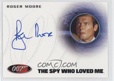 2015 Rittenhouse James Bond: Archives 2015 Edition - Autographs #A222 - The Spy Who Loved Me - Roger Moore as James Bond