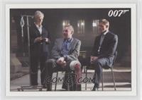 M and 007 interrogate Mr. White