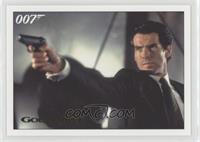 James Bond is stunned to see Alec Trevelyan emerge from the shadows. #/125