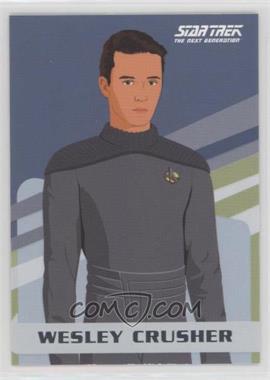 2015 Rittenhouse Star Trek: The Next Generation Portfolio Prints Series 1 - TNG Universe Gallery #U3 - Wesley Crusher