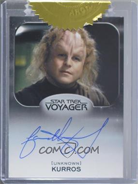 2015 Rittenhouse Star Trek Voyager Heroes and Villians - Autographs #_JAMC - Multiple-Case Incentive - Jason Alexander as Kurros [Uncirculated]