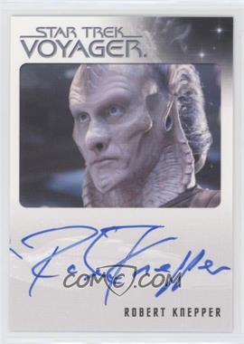 2015 Rittenhouse Star Trek Voyager Heroes and Villians - Autographs #_ROKN - Robert Knepper as Gaul