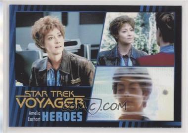 2015 Rittenhouse Star Trek Voyager Heroes and Villians - [Base] #16 - Heroes - Amelia Earhart [EX to NM]