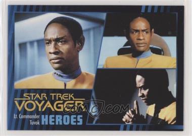 2015 Rittenhouse Star Trek Voyager Heroes and Villians - [Base] #3 - Heroes - Lt. Commander Tuvok