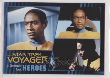 2015 Rittenhouse Star Trek Voyager Heroes and Villians - [Base] #3 - Heroes - Lt. Commander Tuvok