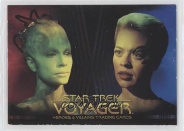 2015 Rittenhouse Star Trek Voyager Heroes and Villians - Promos #P1 - Borg Queen, Seven of Nine [Good to VG‑EX]