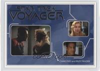 Chakotay and Riley Frazier