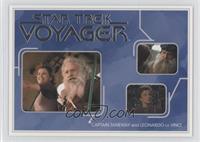 Captain Janeway and Leonardo Da Vinci