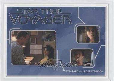 2015 Rittenhouse Star Trek Voyager Heroes and Villians - Voyager Relationships #R18 - Tom Paris and Rain Robinson