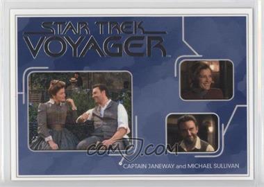 2015 Rittenhouse Star Trek Voyager Heroes and Villians - Voyager Relationships #R5 - Captain Janeway and Michael Sullivan