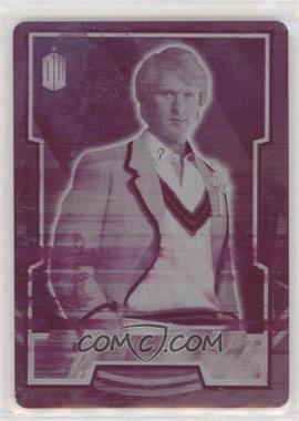 2015 Topps Doctor Who - [Base] - Printing Plate Magenta #5 - Characters - The Fifth Doctor /1