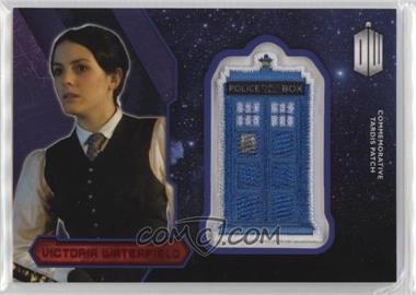 2015 Topps Doctor Who - Tardis Patches - Red #P-29 - Victoria Waterfield /25