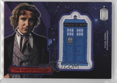 2015 Topps Doctor Who - Tardis Patches - Red #P-8 - The Eighth Doctor /25