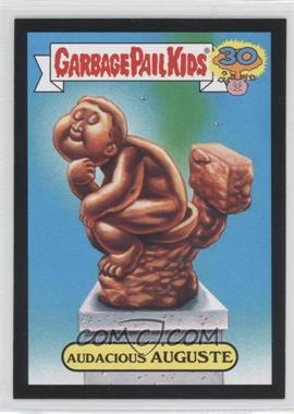 2015 Topps Garbage Pail Kids 30th Anniversary - Artistic Influence - Black #5b - Audacious Auguste