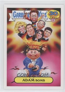 2015 Topps Garbage Pail Kids 30th Anniversary - Checklists (Adam Bomb/Blasted Billy) #2a - Adam Bomb