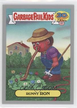 2015 Topps Garbage Pail Kids 30th Anniversary - Cutting Room Floor - Silver #3b - Runny Ron