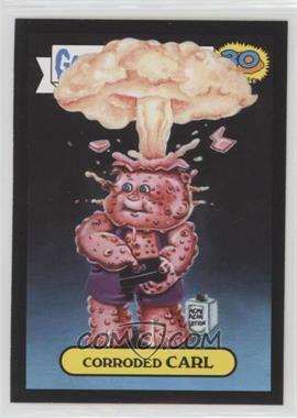 2015 Topps Garbage Pail Kids 30th Anniversary - Don't Push My Button - Black #5a - Corroded Carl