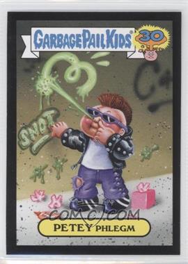 2015 Topps Garbage Pail Kids 30th Anniversary - GPK's Kids - Black #1b - Petey Phlegm