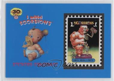 2015 Topps Garbage Pail Kids 30th Anniversary - Stamp Relics #GRET - Greta Messa A Dieta