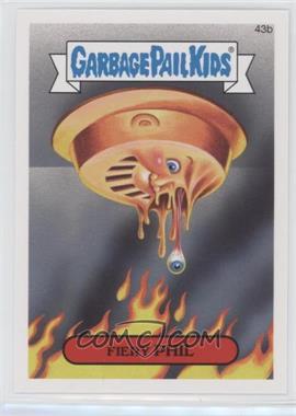 2015 Topps Garbage Pail Kids Series 1 - [Base] #43b - Fiery Phil