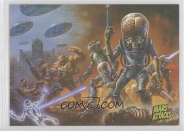 2015 Topps Mars Attacks: Occupation - [Base] - Rainbow Foil #46 - Art of Mars Attacks - Mars Attacks: Occupation /1