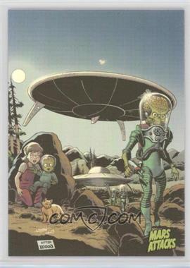 2015 Topps Mars Attacks: Occupation - [Base] - Rainbow Foil #51 - Art of Mars Attacks - Down To Earth /1