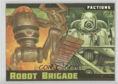 2015 Topps Mars Attacks: Occupation - [Base] - Rainbow Foil #72 - Factions - Robot Brigade /1