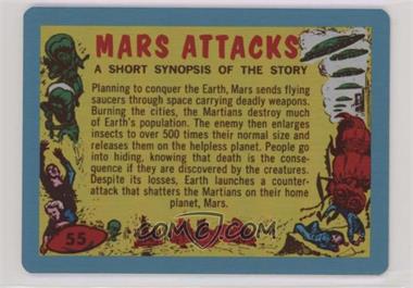 2015 Topps Mars Attacks: Occupation - Metal Original Mars Attacks Reprints #55 - Checklist