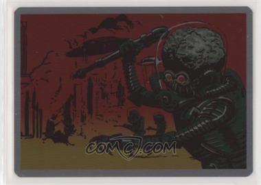 2015 Topps Mars Attacks: Occupation - Promos #MM-R - Metal Edition Promo