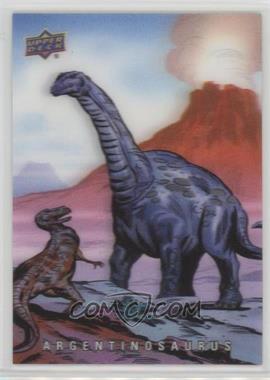 2015 Upper Deck Dinosaurs - 3-D Lenticular #3 - Herbivore - Argentinosaurus