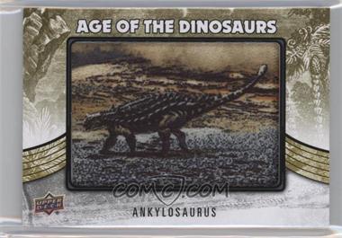 2015 Upper Deck Dinosaurs - Age of the Dinosaurs Patches #AOD-14 - Extinct (Herbivore) - Ankylosaurus